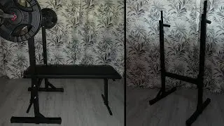 Home made Exercise bench / DIY Stojaki + Ławeczka do wyciskania