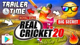 REAL Cricket 20 Official Trailer Launched TIME? | BIG SECRET !! Virat KOHLI Celebration Style Add!