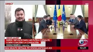Surse: Nicușor Dan i-ar putea chema pe liderii coaliției la consultări