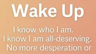 EXTREMELY POWERFUL self-realization aligned SUBLIMINAL deep knowing self worth peaceful allowing