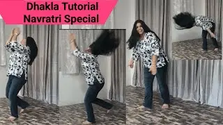 Dhakla Dance Steps Tutorial | Navratri Special | Easy Garba Steps Tutorial #howto #dancetutorial 