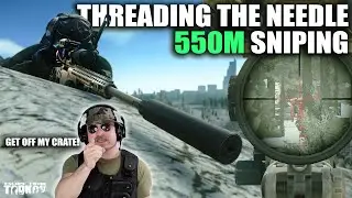 This Is What 550M Sniping, THREADING THE NEEDLE at USEC Camp Looks Like
