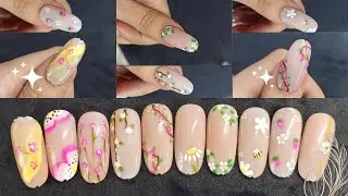 Легкий весенний дизайн ногтей | Весенний дизайн ногтей 2024🌸🌺🪷