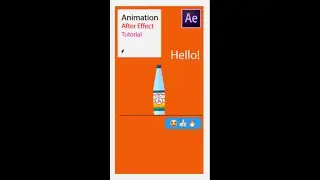 Tutorial botol minum animation - Preview