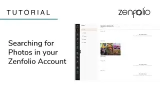Searching for Photos in your Zenfolio Account