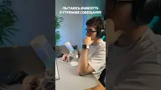 Утренний созвон на удалёнке 