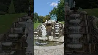 Time flies ⛲ #timeless #watersounds #palace #ancient #historyshorts #statue