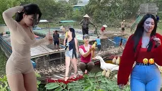 Full Video: 50,000 Ducks Unloading from 3 Boats | Rare Vietnam River Farming Scene &ldquo;Life