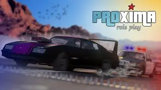 🚓 ОСТАНОВИЛ ПОГОНЮ ШИПАМИ в GTA MTA! (Proxima RP)