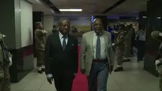 Cameroon Arrival - Prime Minister, H E Chief Dr Joseph Dion Ngute