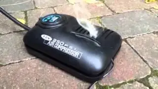 12v 250psi air compressor looking tyred