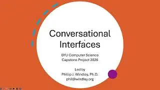 BYU CS Capstone 2026 Intro