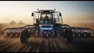 Giant Autonomous Seed Planting Machines Powered by AI
