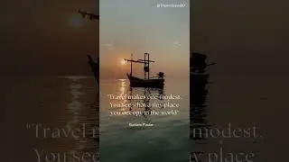 Travel makes one modest u see what a tiny place you occupy in the world #shorts #viralvideo #travel