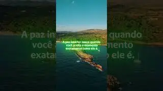 Paz interior, reflex&atilde;o.
