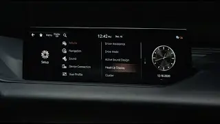 Setting Up the Head Up Display