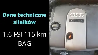 1.6 FSI 115 km BAG - silnik ciśnienie sprężania, jaki, ilość oleju 1.6 FSI 115 km BAG ?