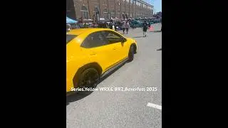 Boxerfest 2025Series.yellow WRX&BRZ. #wrx #subaru #brz #Boxerfest2025
