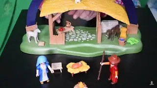 Unboxing Nacimiento Playmobil con LUZ Detalles y Piezas Regalo Navidad 9494