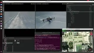 Isaac Sim Pegasus PX4 Drone Mission Simulation