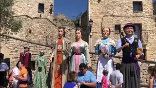 Trobada de gegants a Forès