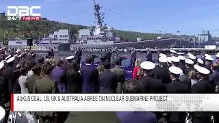 Aukus Deal; US, UK & Australia Agree On Nuclear Submarine Project