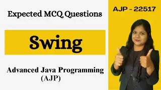 Swing Expected Questions- MCQ's| AJP| MSBTE Exam| Padho Engineering