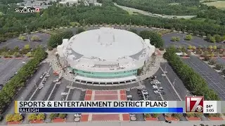 Sports and entertainment district plans for Raleigh