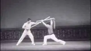 Long and short staff VS spear
