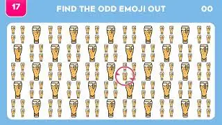 Find The Odd One Out | Emoji Quiz