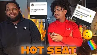 PUTTING MY BOYFRIEND IN THE HOT SEAT PT 2! (GAY COUPLE)