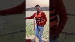 Durgam cheruvu boating #shorts #youtubeshots #hyderabadinfluencer