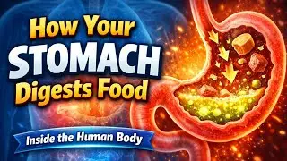 How the Human Stomach Digests Food | Complete Digestive Process Explained