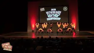 Warrior District - MegaCrew Division - Netherlands Hip Hop Dance Championship 2019