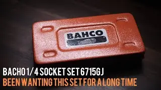 Bahco 6715GJ Socket set 1/4