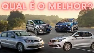 Fiat Uno x Fiat Argo x VW Gol x Hyundai HB20! Qual &eacute; o melhor hatch manual? Comparativo completo!