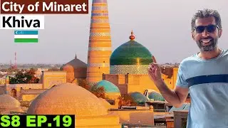 24 Hours in the Most Spectacular city 🇺🇿 S8 EP.19 | Khiva | Pakistan to Japan Motorcycle Tour