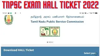 Tnpsc Group 4&2 Exam HallTicket 2022 ( May 21 & July 24 ) !!! Happy Day 🌹