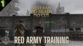 Call of Duty 2 / VETERAN / Red Army Training / No Death / No Cut / PARADISE PLAYS!