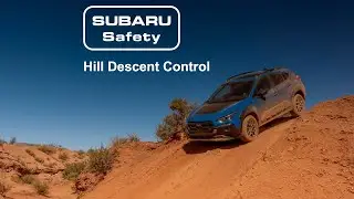 Subaru Safety Features - X MODE with Hill Descent Control
