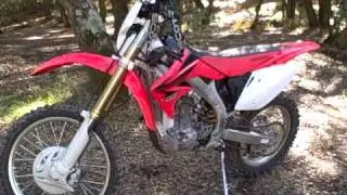 Honda CRF450x at Hollister Hills