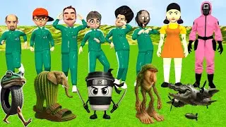 Scary Teacher 3D vs Squid Game Drawwing Tung Tung Shahur and Ballerina Cappuccina Brainrot Challenge