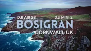 Bosigran / Cornwall / UK / DJI Air 2s / Mini 2 Drone Flight