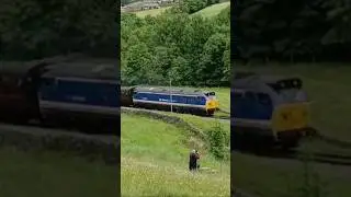 60 seconds of THRASH from 50026 Indomitable in this flashback to the 2022 KWVR diesel gala #trains