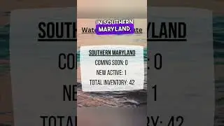 Maryland Waterfront Homes- Waterfront Market Update! #southernmaryland #chesapeakebay