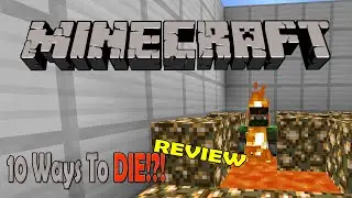 Lets play Minecraft | 10 Ways To Die (Map Review)