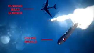 TU-95 Bear Bomber Attacks City! | Military Simulation