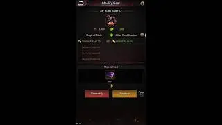 PNS Gear Modification - rolling specific stat