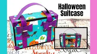 Paper Suitcase Tutorial (Cute Halloween Craft Idea)