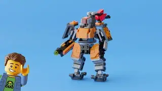 LEGO Bastion Overwatch - Omnic Crisis Skin (Tutorial)